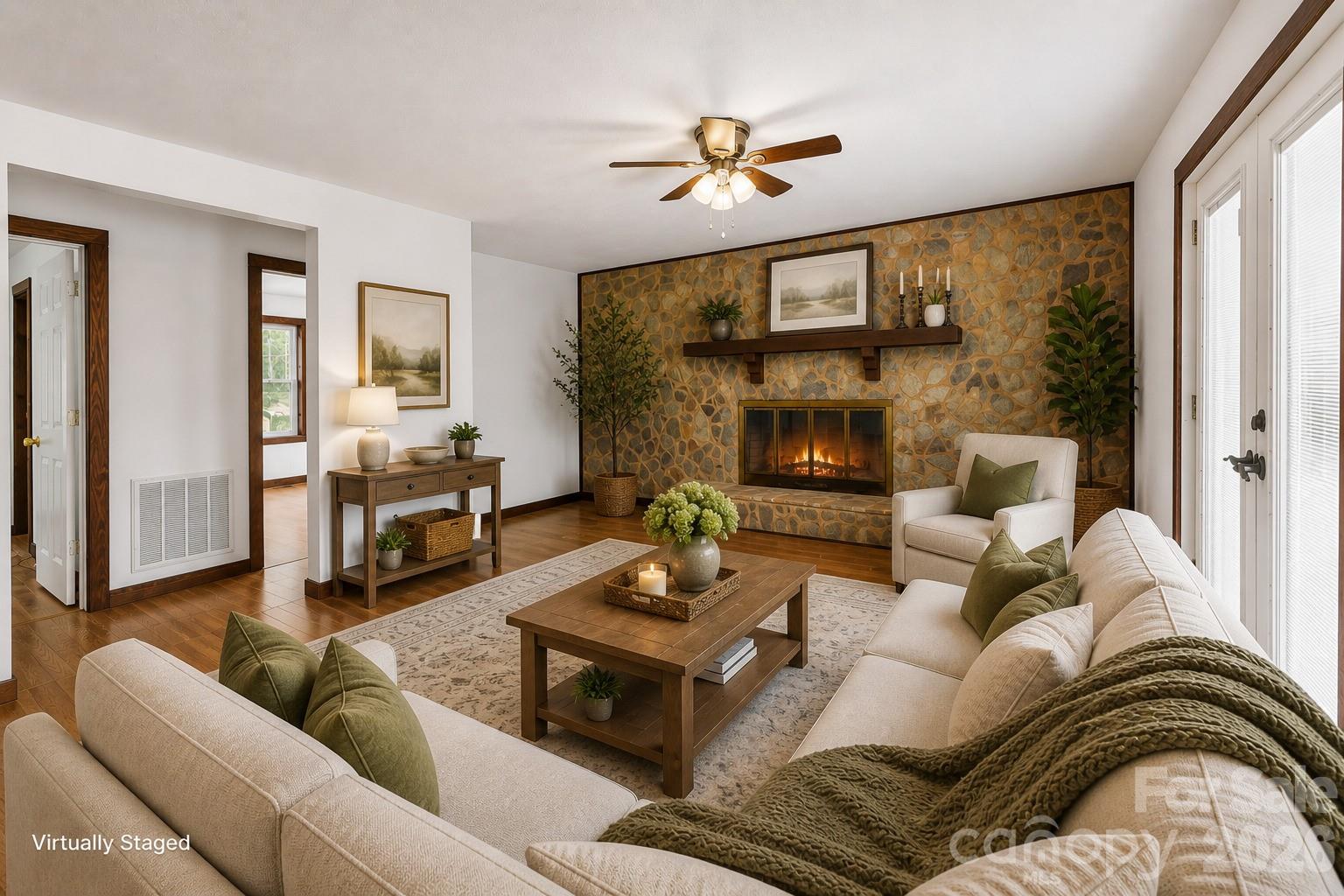 7400 Corn Hill Road Connelly Springs, NC 28612 - Photo 31 of 41 a living room with furniture