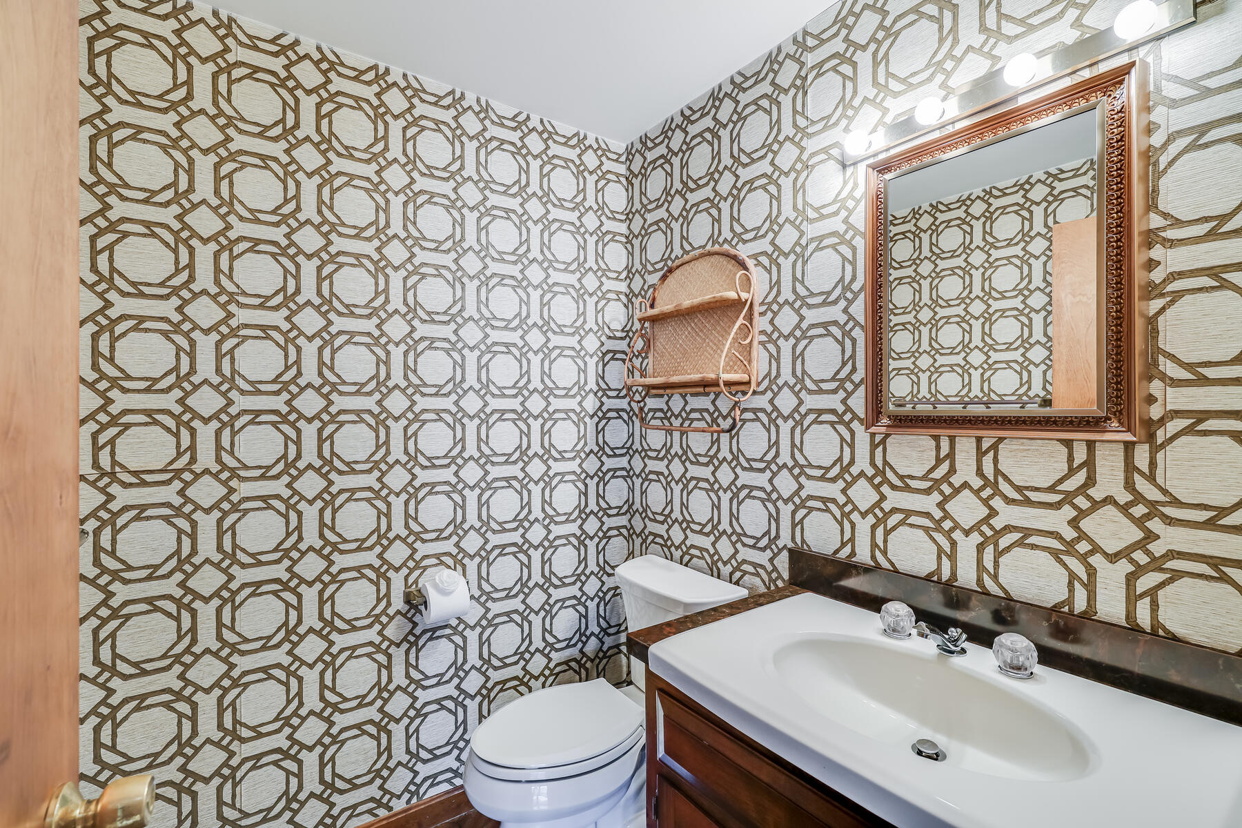 11 Menemsha Way East Falmouth, MA 02536 - Photo 24 of 50 a bathroom with a sink a toilet and a mirror