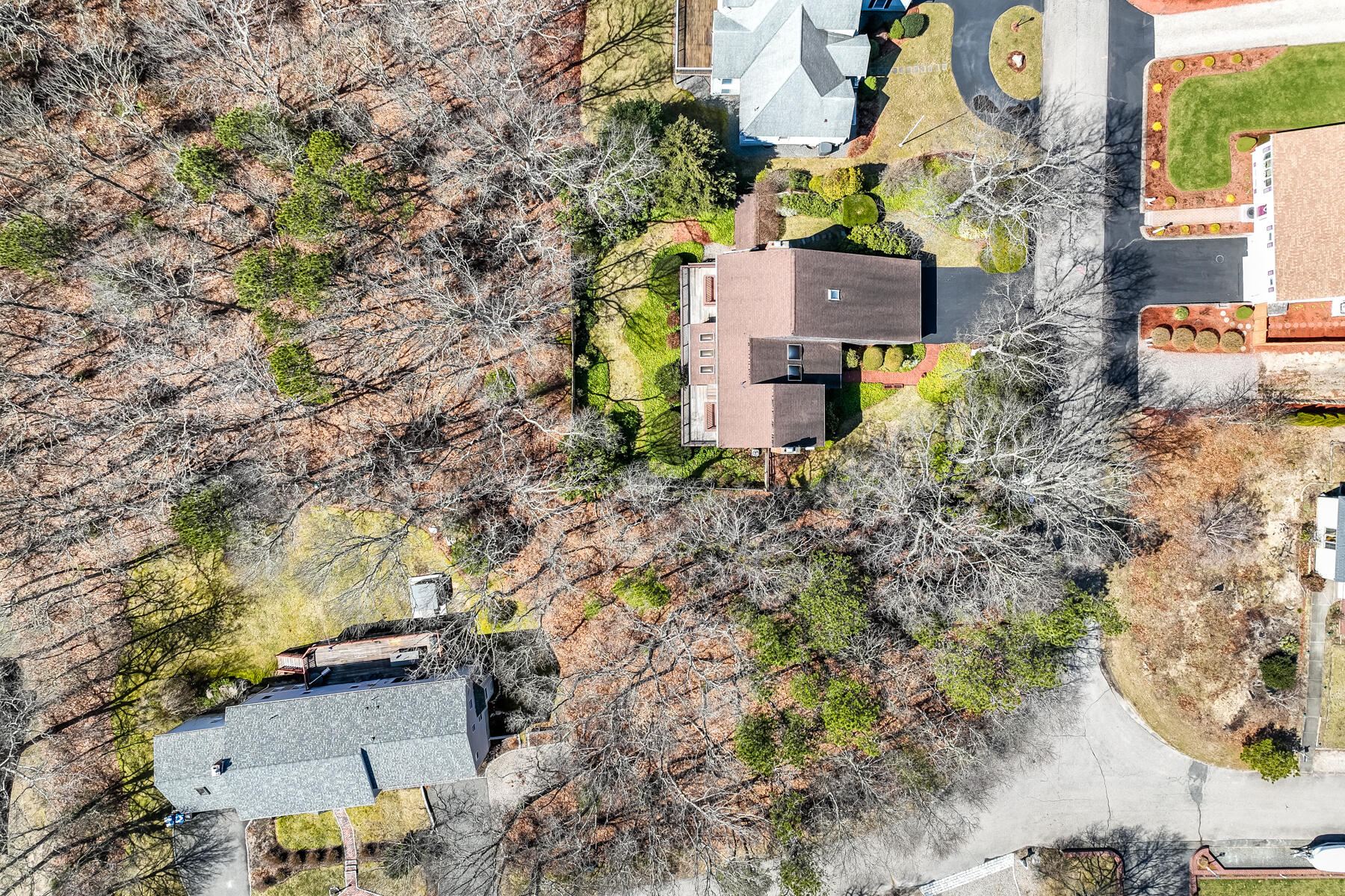 11 Menemsha Way East Falmouth, MA 02536 - Photo 49 of 50 an aerial view of a house with a yard