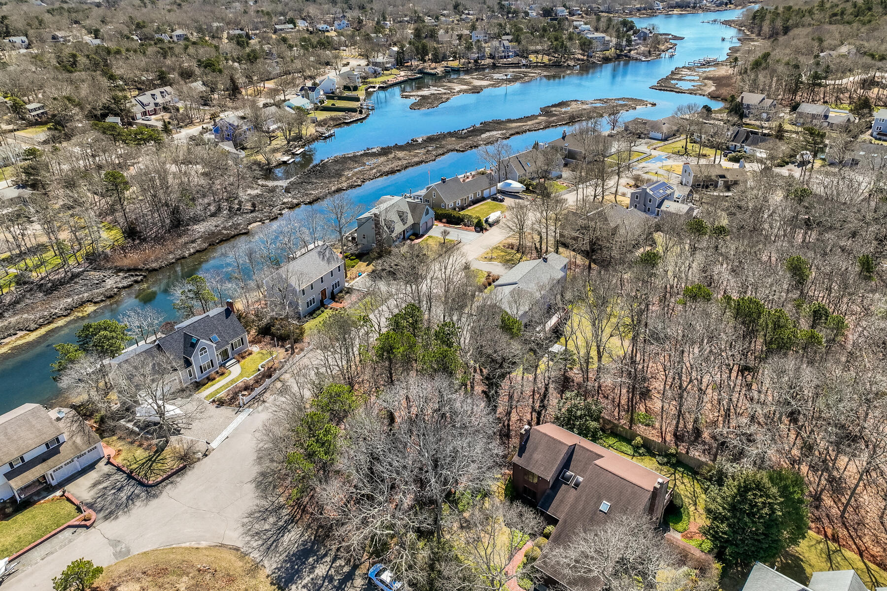 11 Menemsha Way East Falmouth, MA 02536 - Photo 5 of 50 an aerial view of residential houses with outdoor space