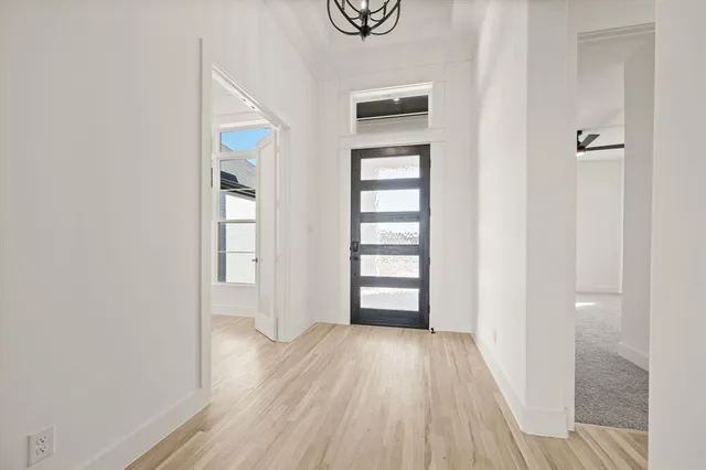 wooden floor in an empty room