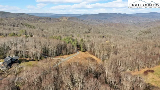 a view of a dry yard