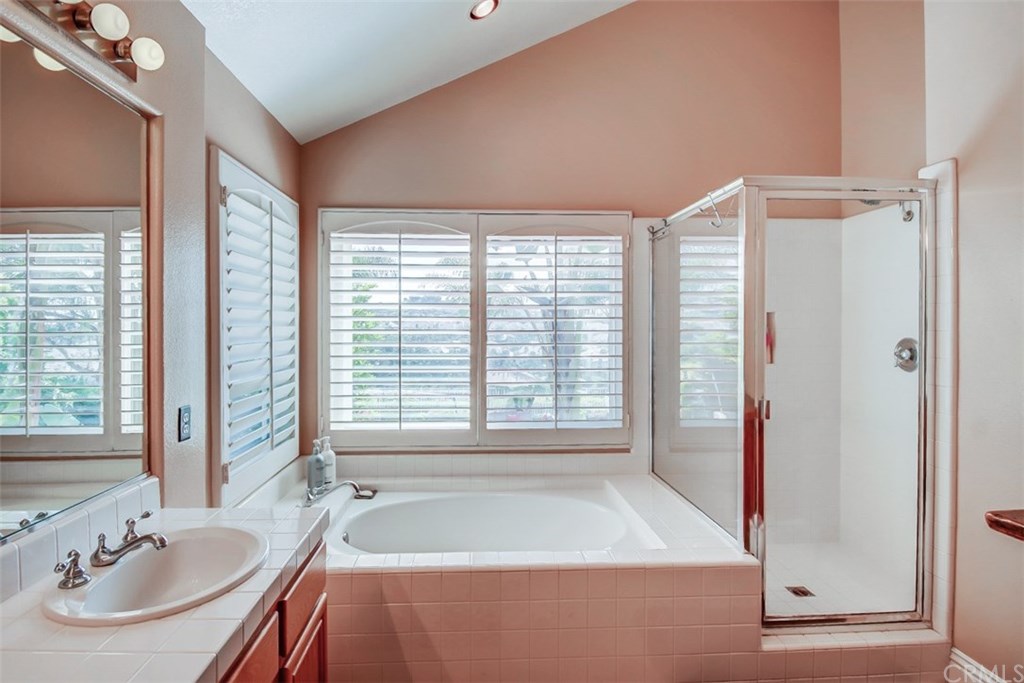 2 High Bluff Laguna Niguel, CA 92677 - Photo 27 of 37 a bath tub sitting in a bathroom next to a window