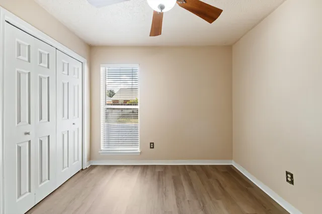 a view of a house with wooden floor