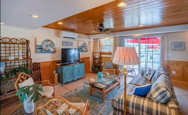 a outdoor space with furniture