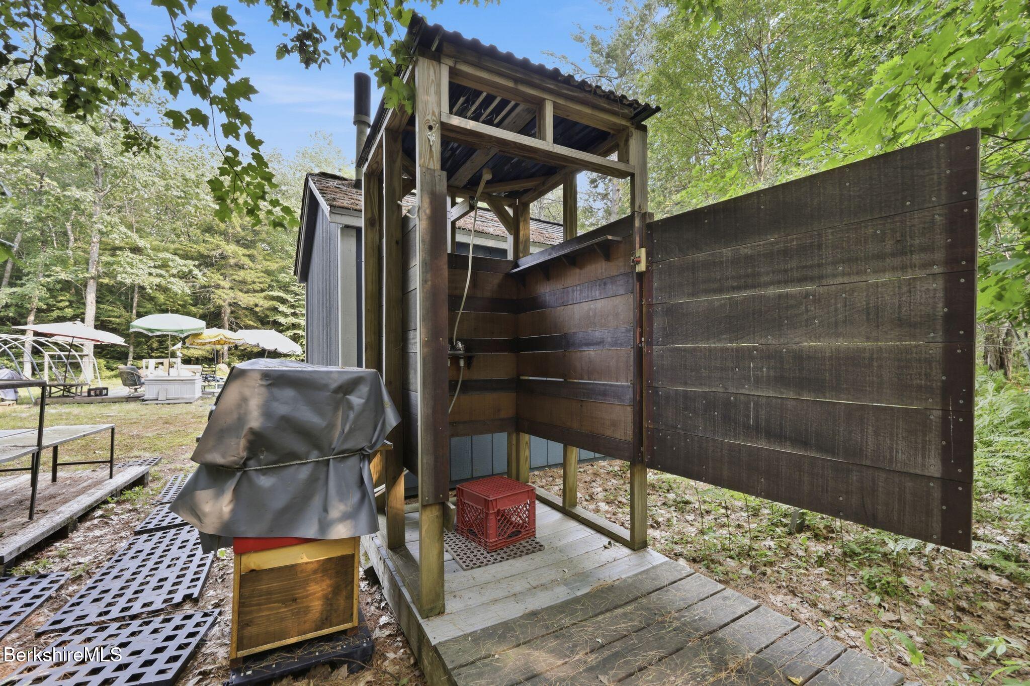 3.3 Gibbs Road Blandford, MA 01008 - Photo 24 of 35 outdoor shower