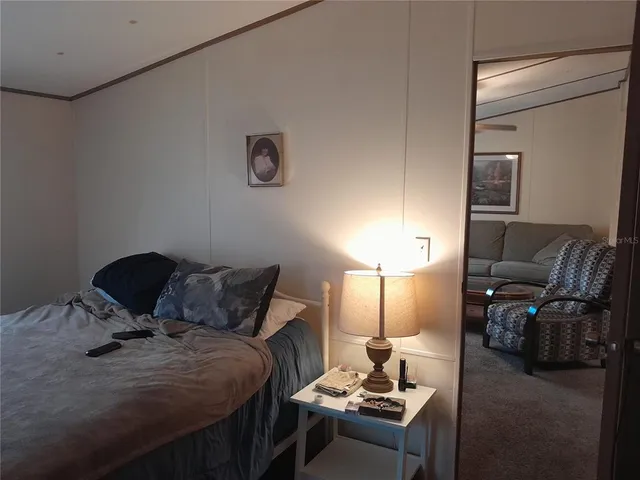 a bathroom with a shower and a shower curtain