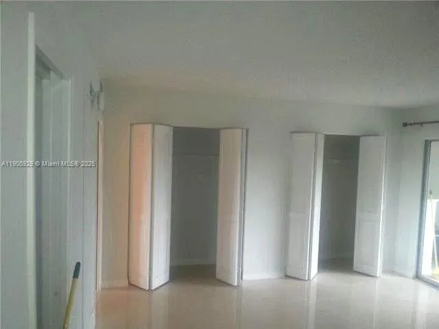 a view of empty room