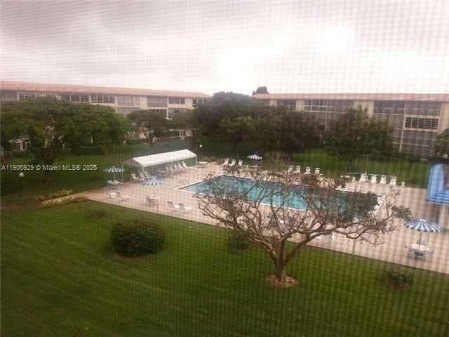 a view of a lake from a balcony