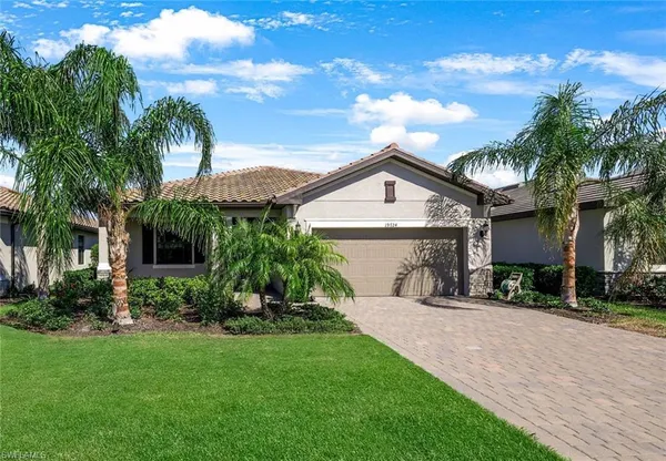 a view of a house with a patio