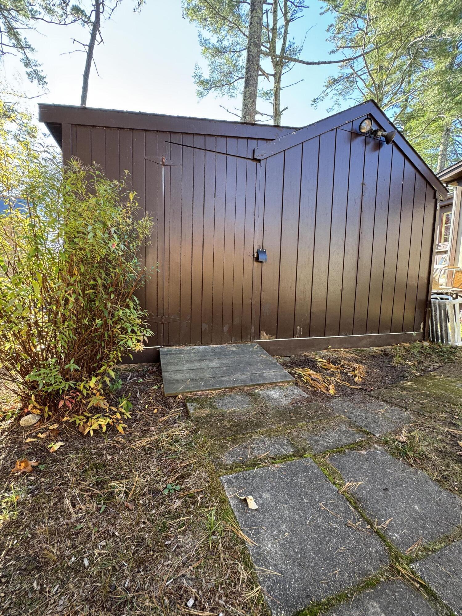 189 Pine View Terrace West Wareham, MA 02571 - Photo 22 of 22 a view of a backyard