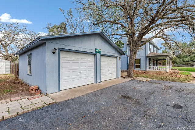 a house with a outdoor space