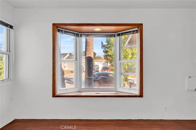 a view of a windows and a window