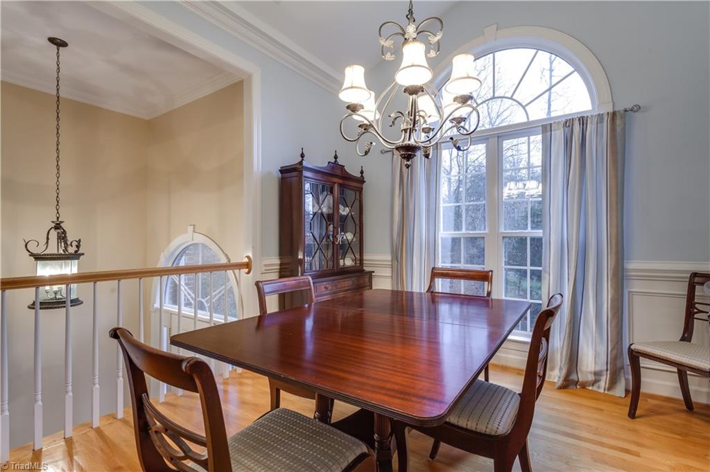6599 Currieton Drive Oak Ridge, NC 27310 - Photo 4 of 30 The formal dining room is a perfect place for your next dinner party!