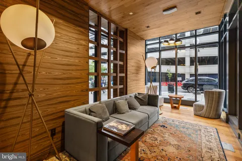 a front view of a building with street