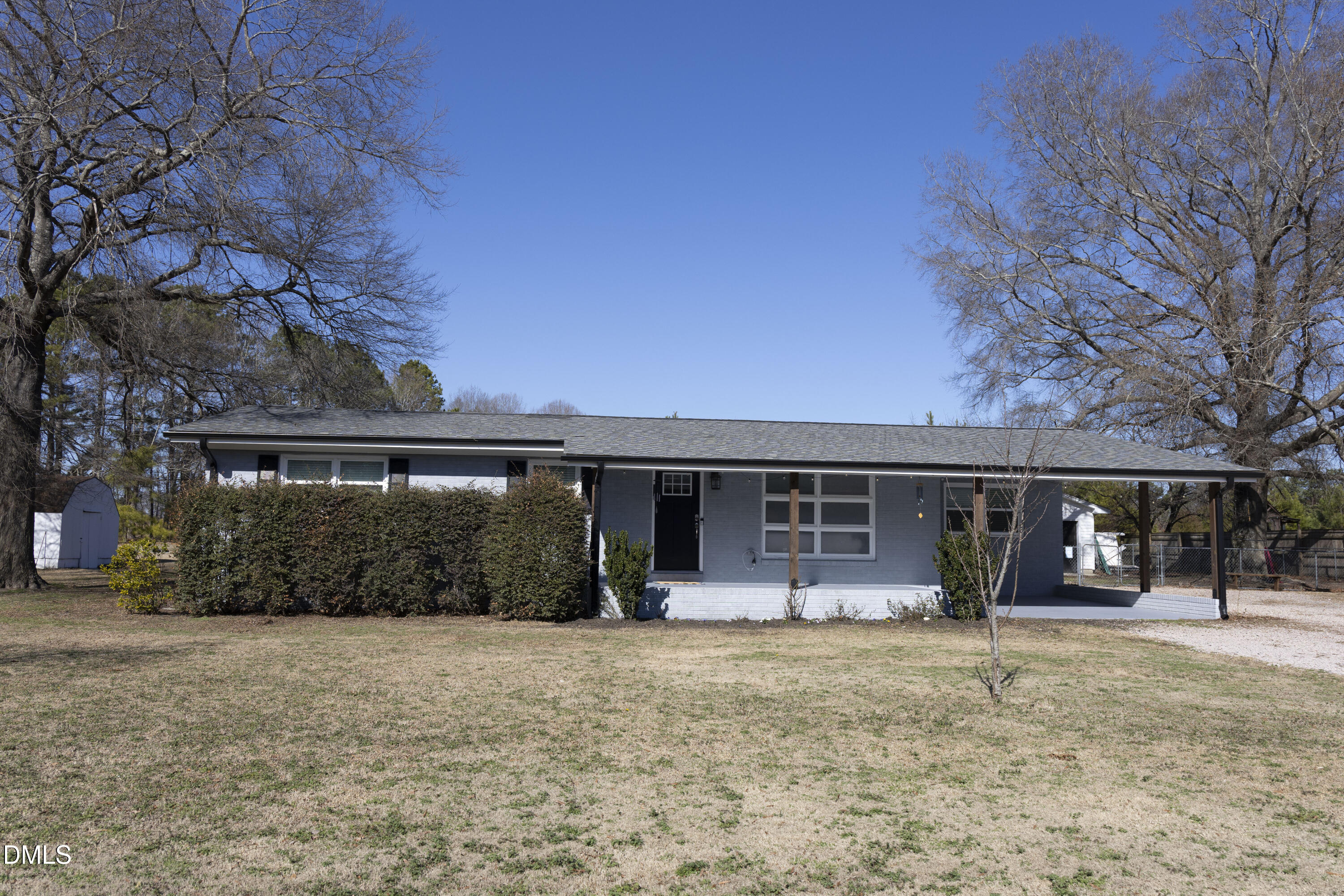7301 Cleveland School Road Garner, NC 27529 - Photo 2 of 73 front view of a house with a yard