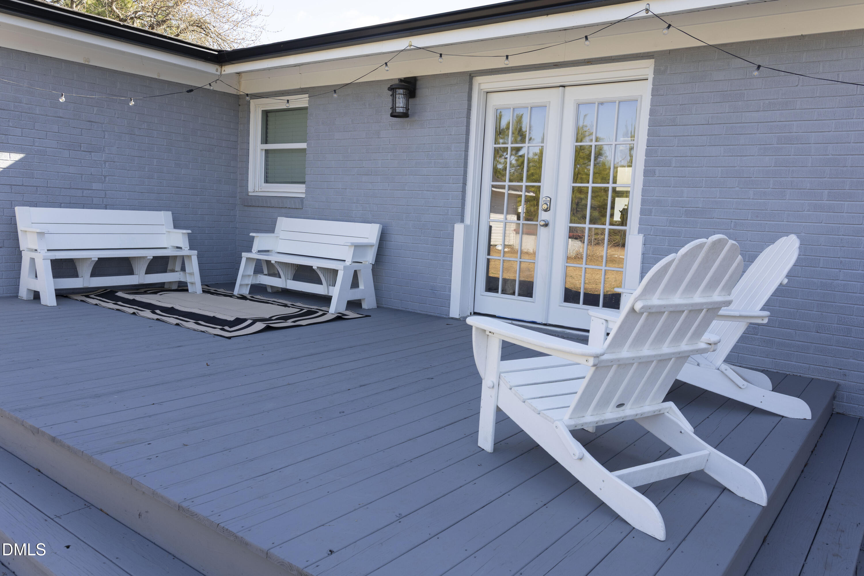 7301 Cleveland School Road Garner, NC 27529 - Photo 68 of 73 a view of a two chairs in the balcony