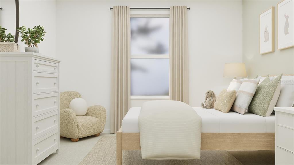 5102 Clay Whaley Road St. Cloud, FL 34772 - Photo 13 of 27 a bedroom with a bed and a window