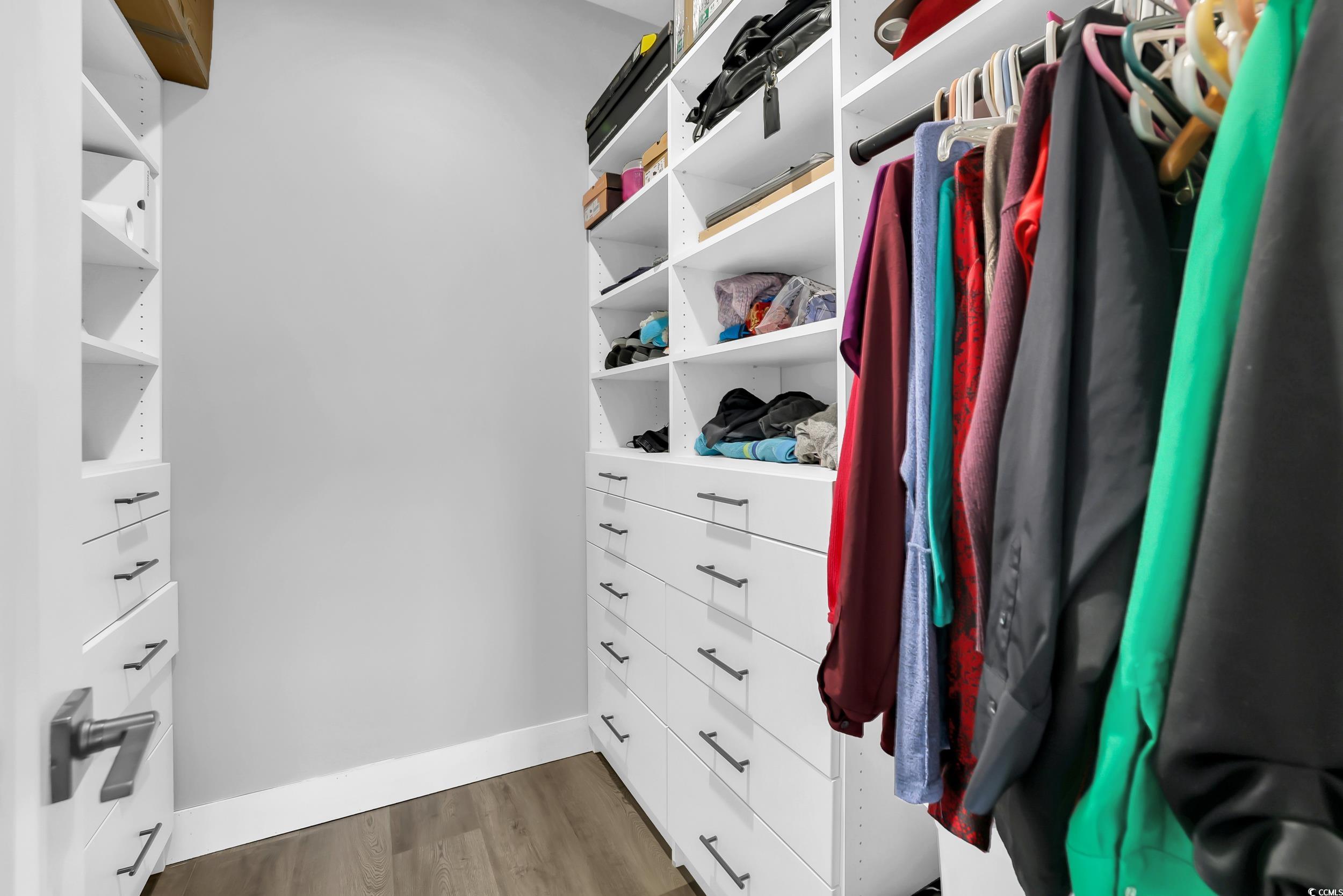7356 Johnson Shortcut Road Conway, SC 29527 - Photo 20 of 40 Spacious closet featuring wood finished floors