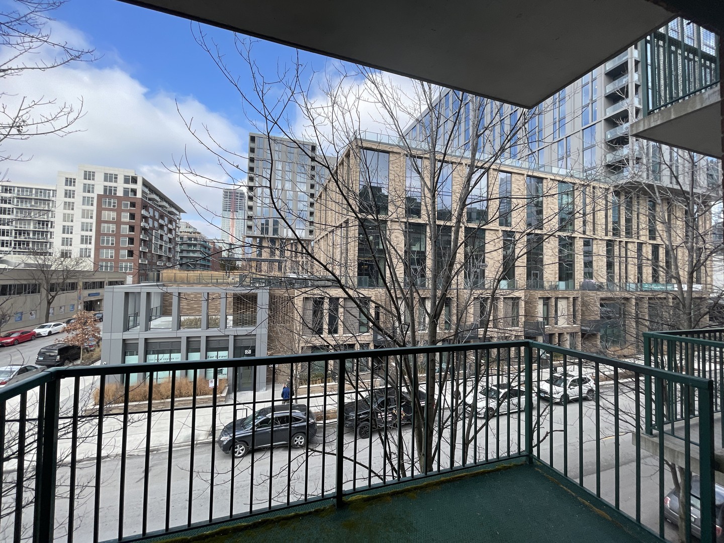 849 West Monroe Street, Unit 3F Chicago, IL 60607 - Photo 15 of 18 a black and white photo of a street