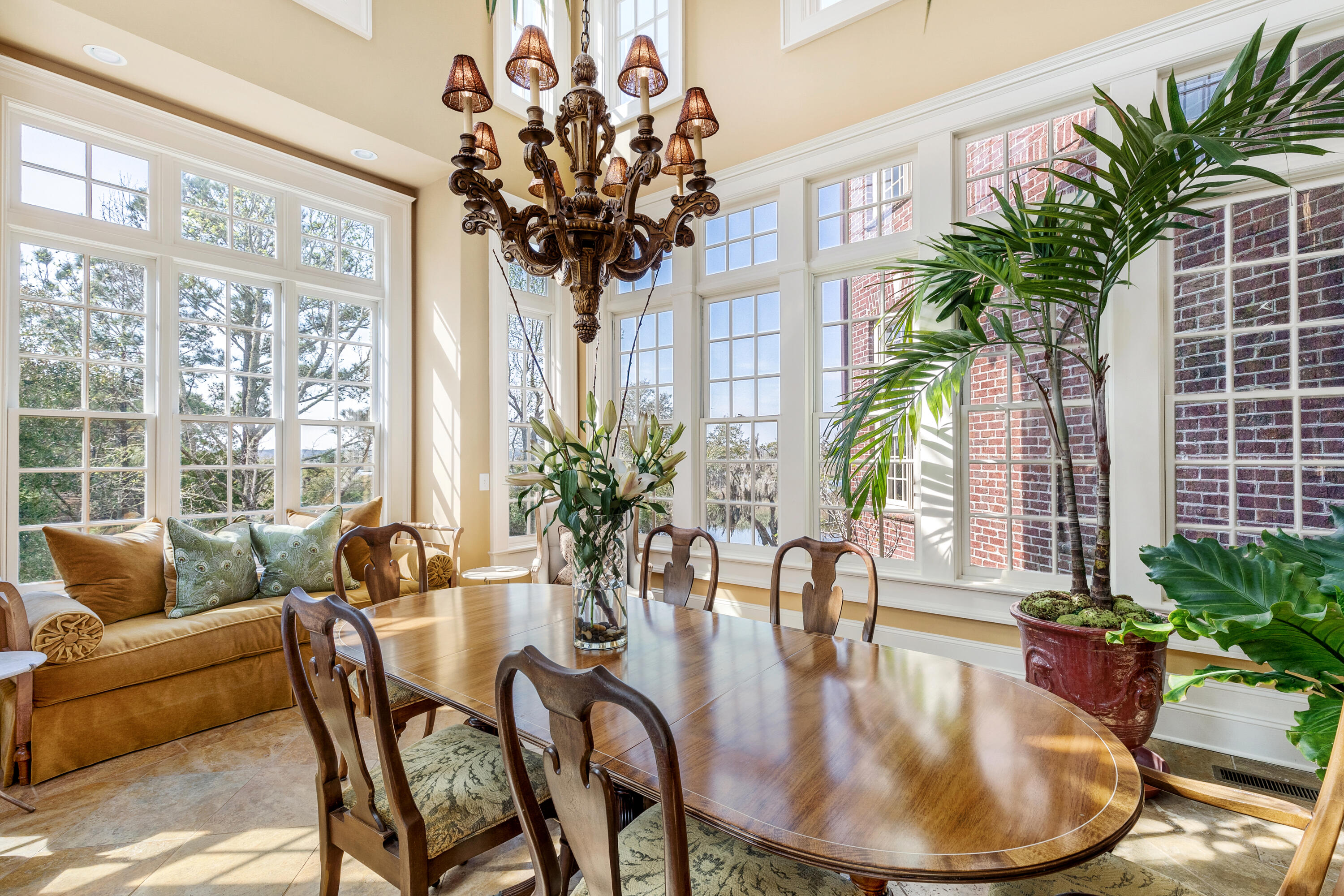 5150 Chisolm Road Johns Island, SC 29455 - Photo 17 of 62 Soaring ceilings with expansive windows