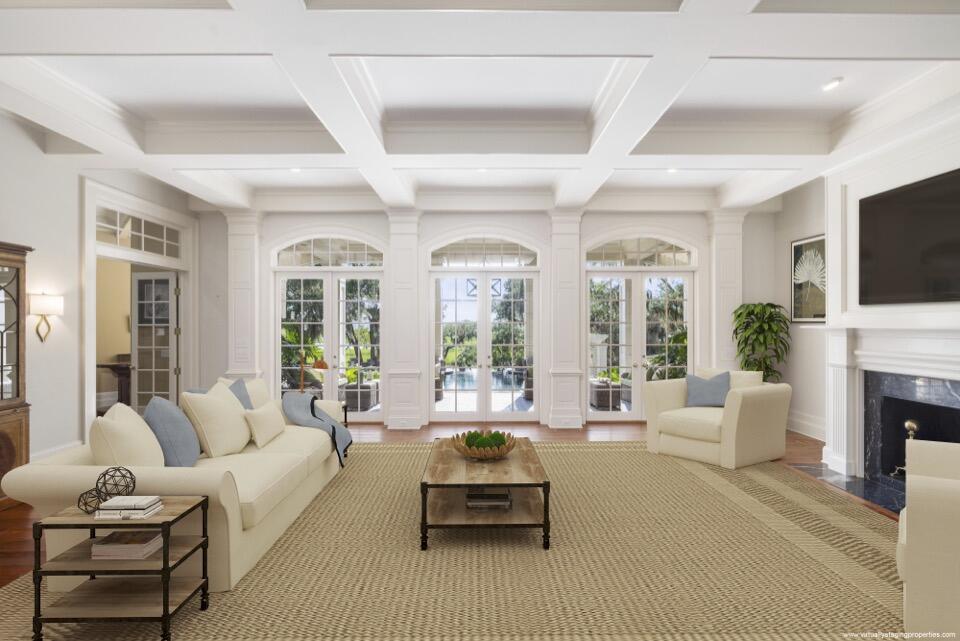 5150 Chisolm Road Johns Island, SC 29455 - Photo 7 of 62 Formal Living Room - Virtually Staged