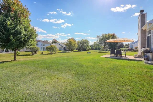 a view of a volley ball court