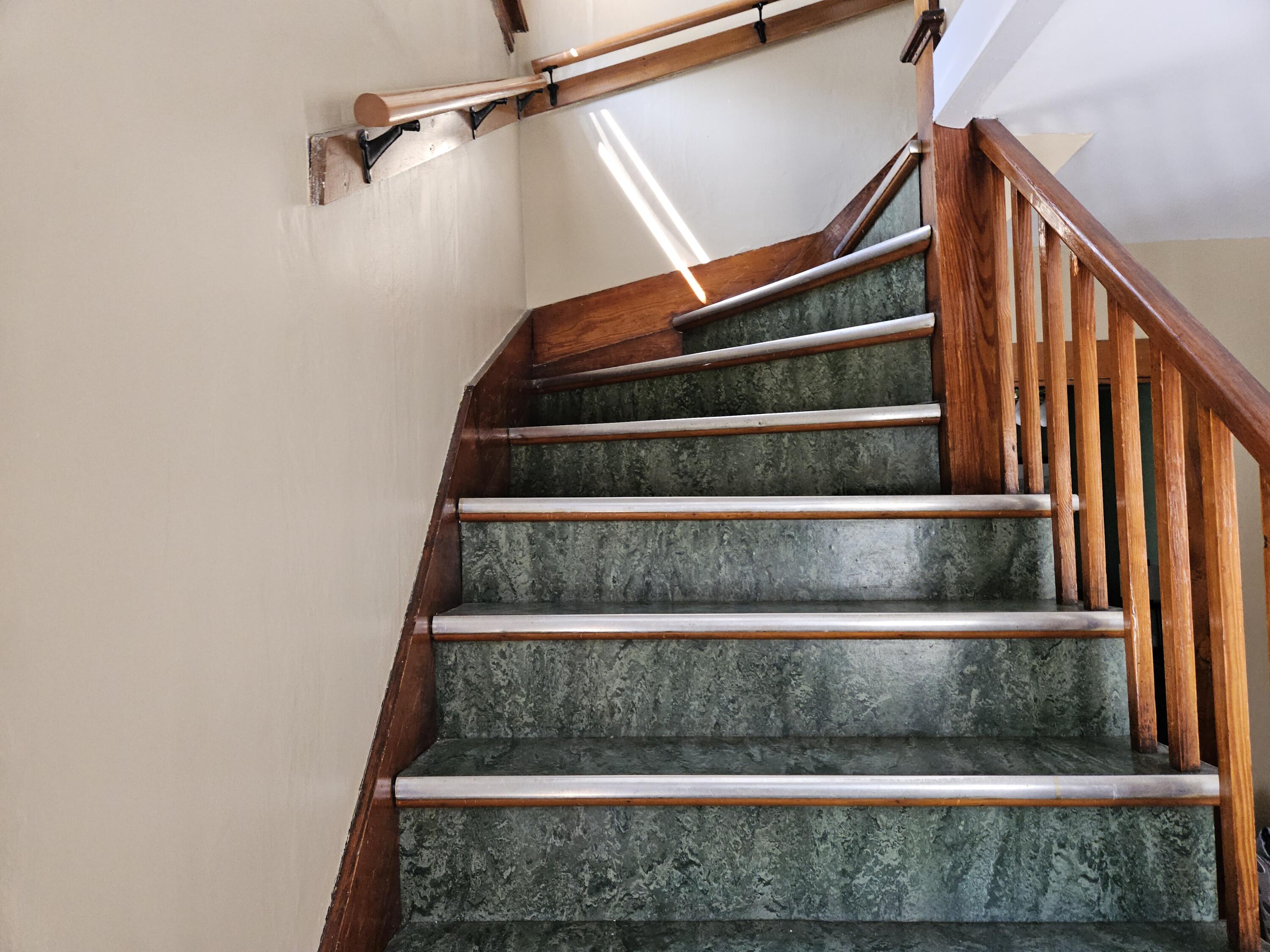 12 Smithville Road Rumford, ME 04276 - Photo 8 of 19 Staircase to 2nd floor