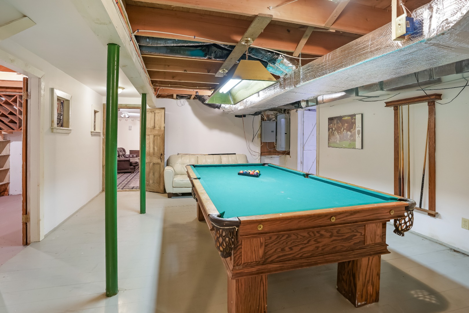 32 Norton Orchard Road Edgartown, MA 02539 - Photo 32 of 40 Pool Table Area Basement