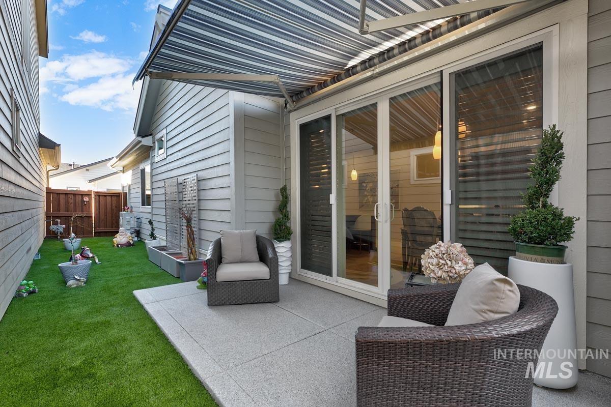 410 West Lockhart Lane Meridian, ID 83646 - Photo 17 of 41 View of patio / terrace featuring french doors