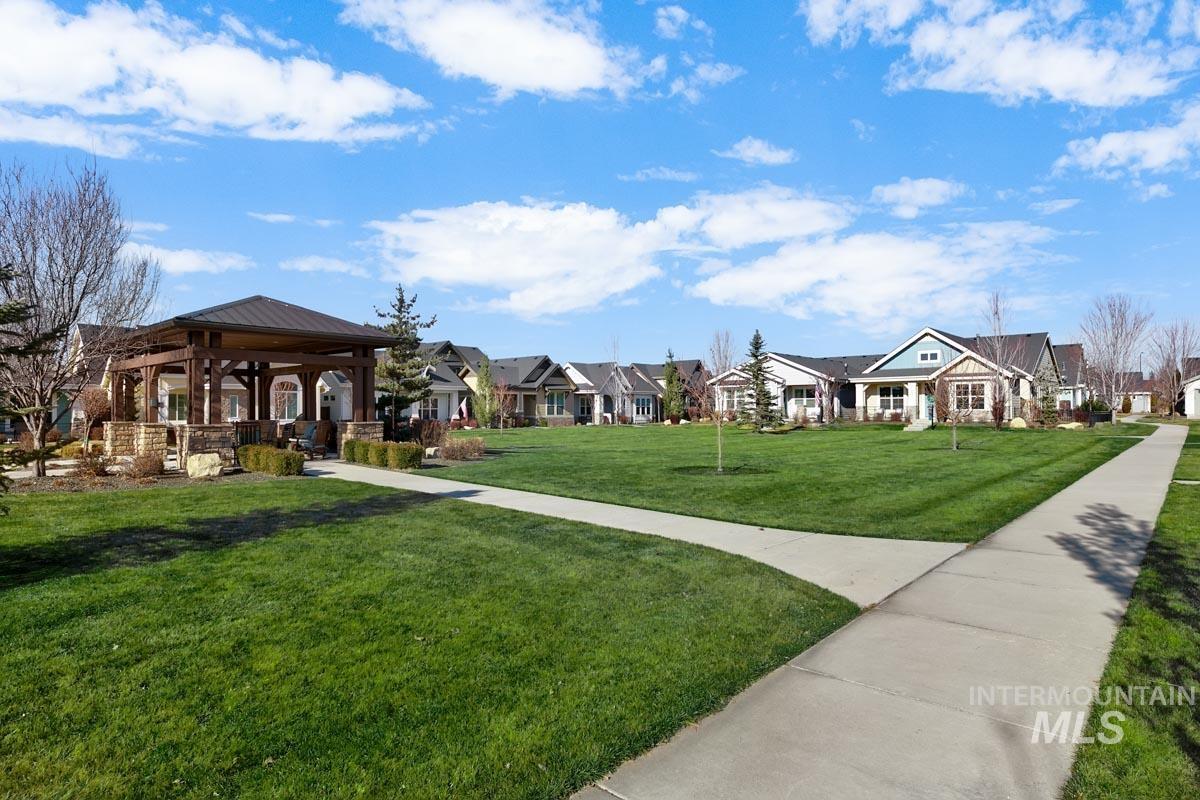 410 West Lockhart Lane Meridian, ID 83646 - Photo 30 of 41 View of property's community featuring a residential view and a patio area