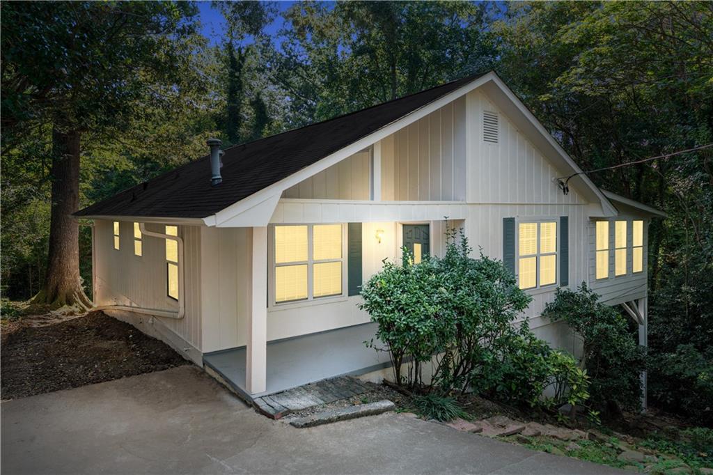 819 Gardenia Lane Decatur, GA 30033 - Photo 14 of 41 a view of a house with lots of trees and plants