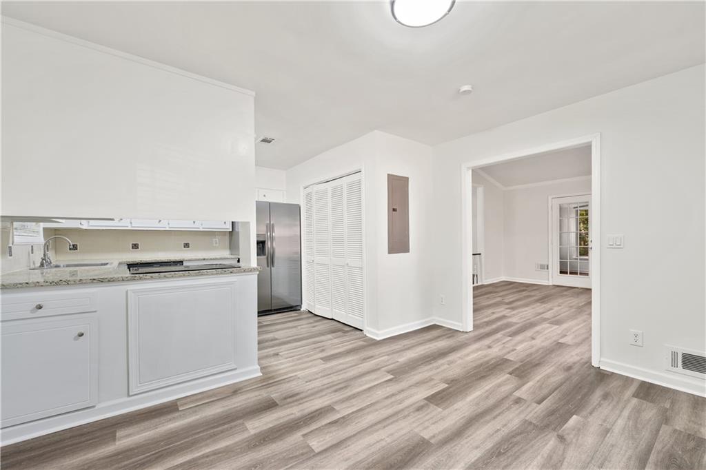 819 Gardenia Lane Decatur, GA 30033 - Photo 21 of 41 a view of a kitchen with wooden floor