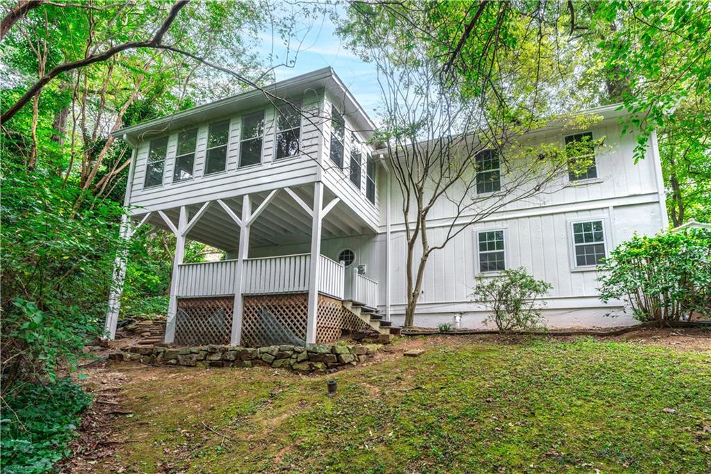 819 Gardenia Lane Decatur, GA 30033 - Photo 6 of 41 front view of house with a yard