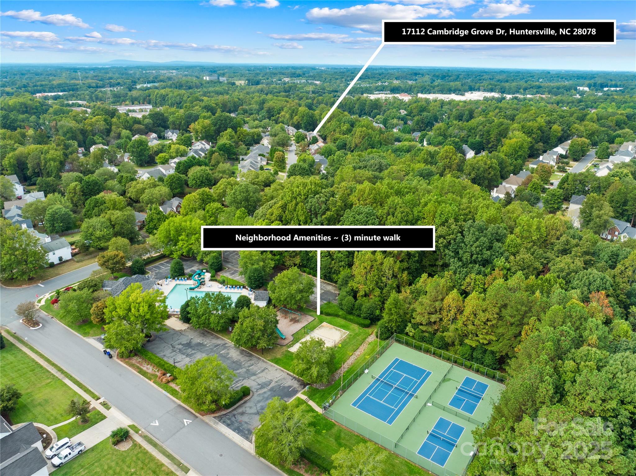 17112 Cambridge Grove Drive Huntersville, NC 28078 - Photo 40 of 44 a view of a back yard