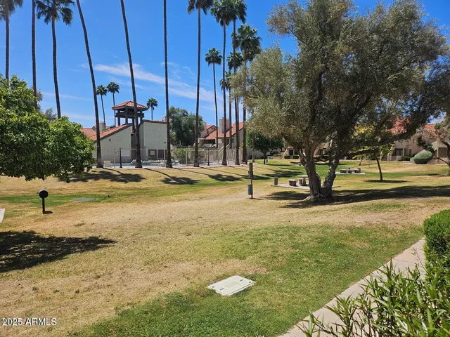 a view of a street with houses