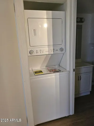 a view of washer and dryer