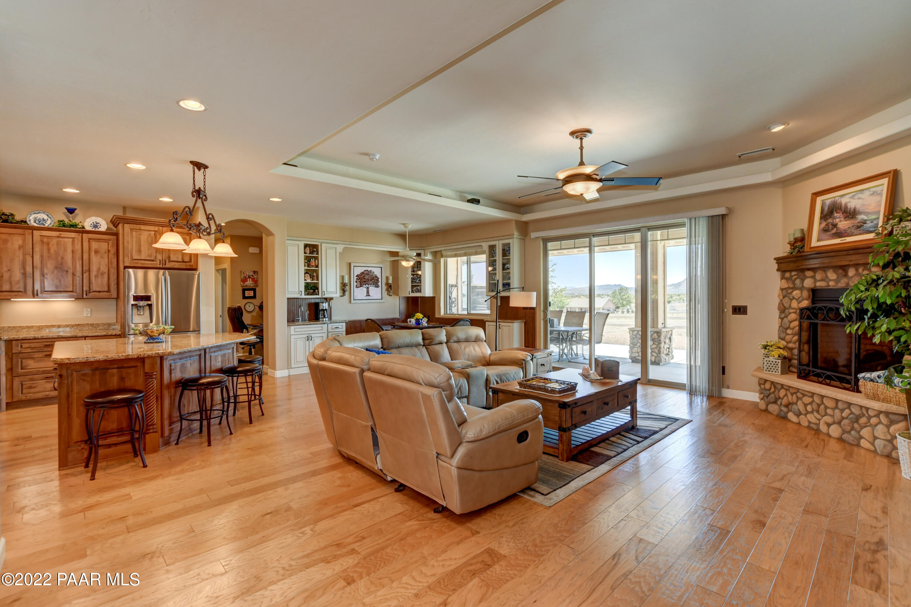 3775 Friendly Meadow Road Prescott, AZ 86305 - Photo 11 of 55 Great room open to kitchen