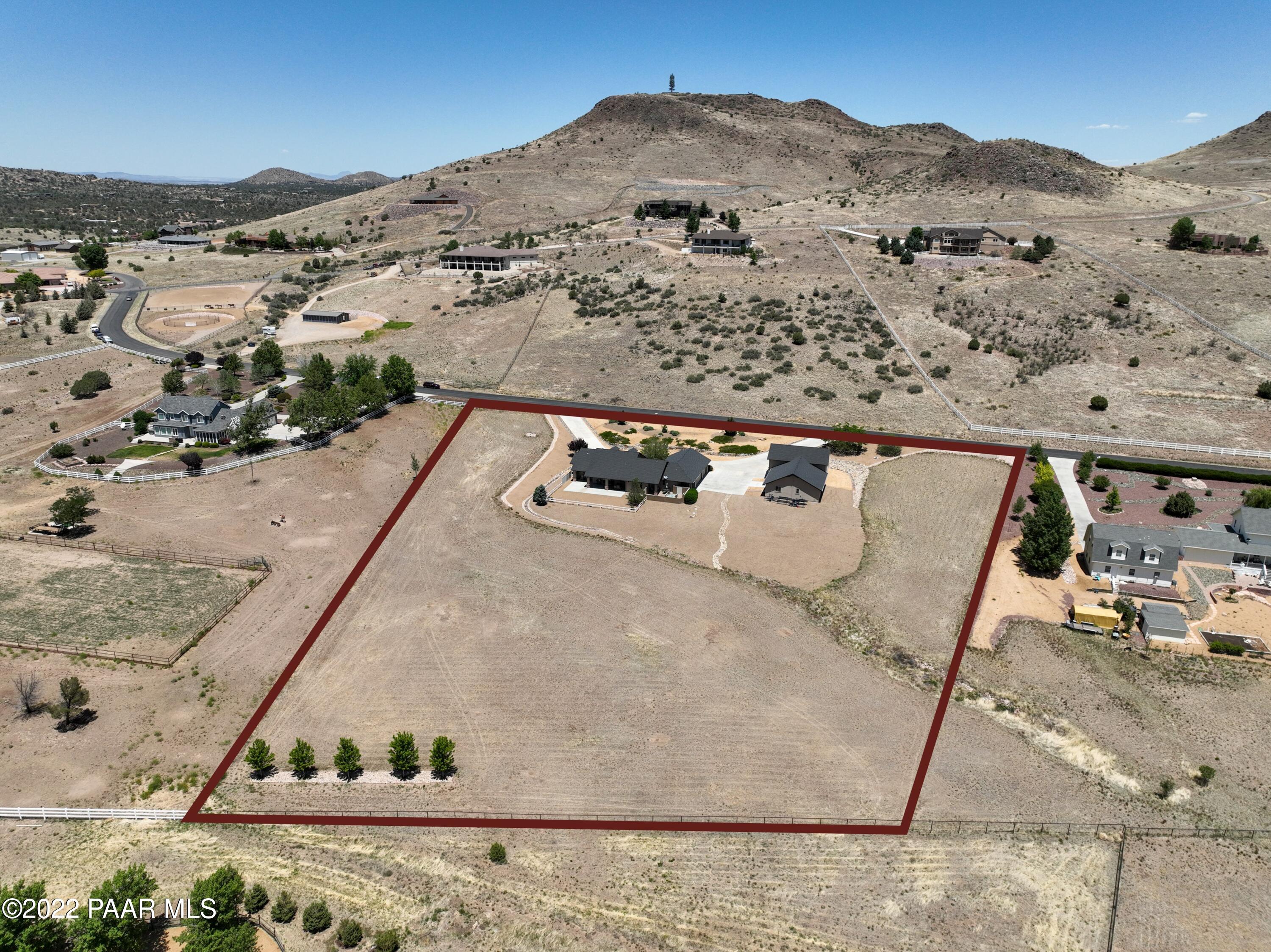 3775 Friendly Meadow Road Prescott, AZ 86305 - Photo 42 of 55 Aerial Overview