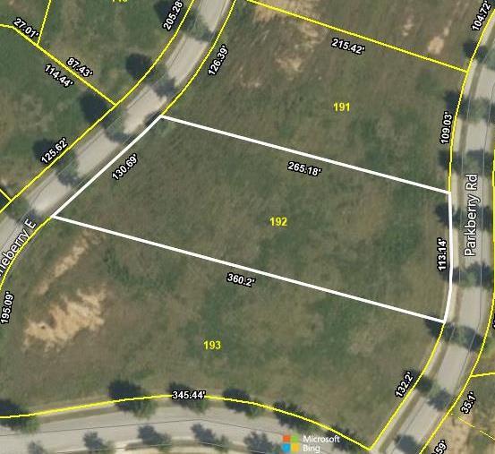 103 Brookberry Road, Unit LOT 192 Oak Ridge, TN 37830 - Photo 3 of 29 Aerial from CRS - Lot 192 #3 C