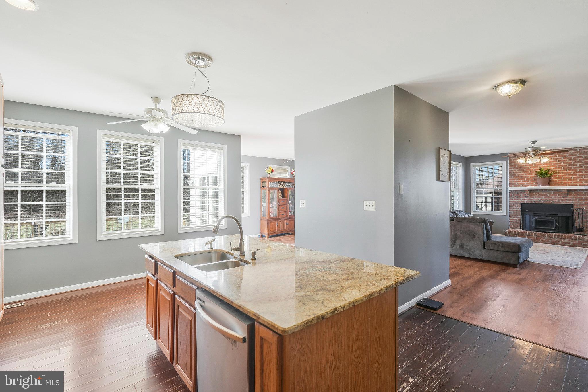 12433 Sub-Station Road Waldorf, MD 20601 - Photo 12 of 52 Open Concept views into Family & Morning Rooms