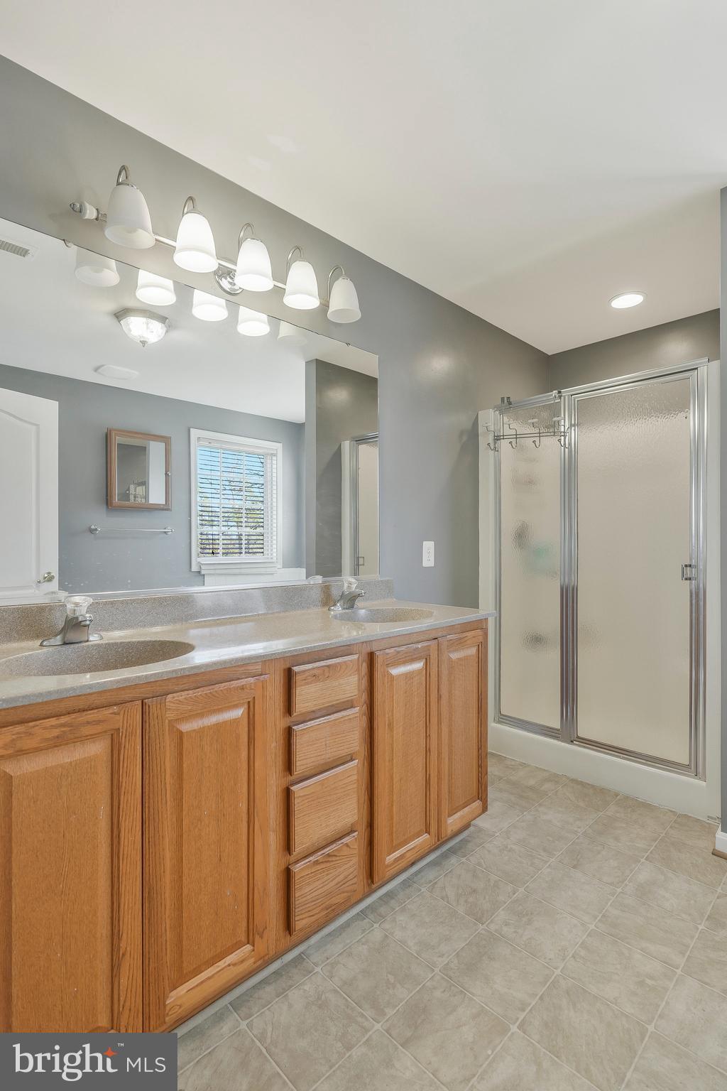 12433 Sub-Station Road Waldorf, MD 20601 - Photo 26 of 52 Primary En-Suite Bath w/double sink vanity