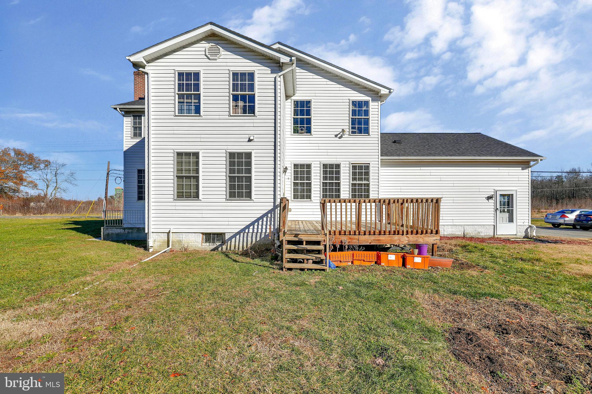 12433 Sub-Station Road Waldorf, MD 20601 - Photo 49 of 52 Rear Elevation with Deck
