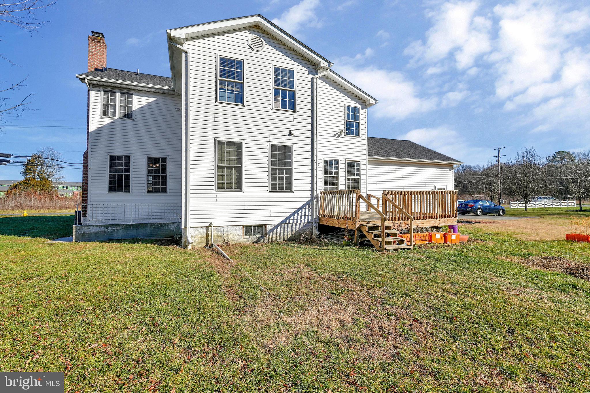 12433 Sub-Station Road Waldorf, MD 20601 - Photo 50 of 52 Rear Elevation with Deck