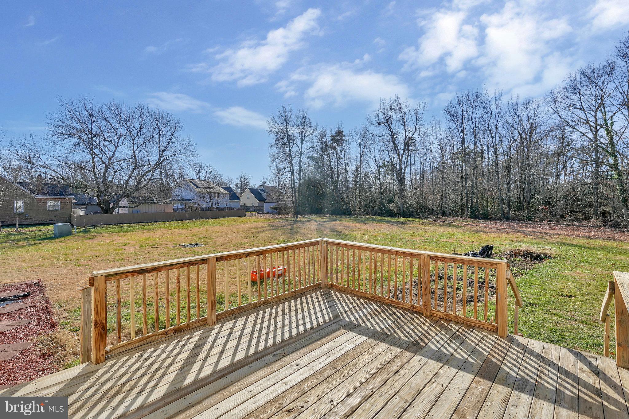 12433 Sub-Station Road Waldorf, MD 20601 - Photo 51 of 52 Rear Elevation with Deck