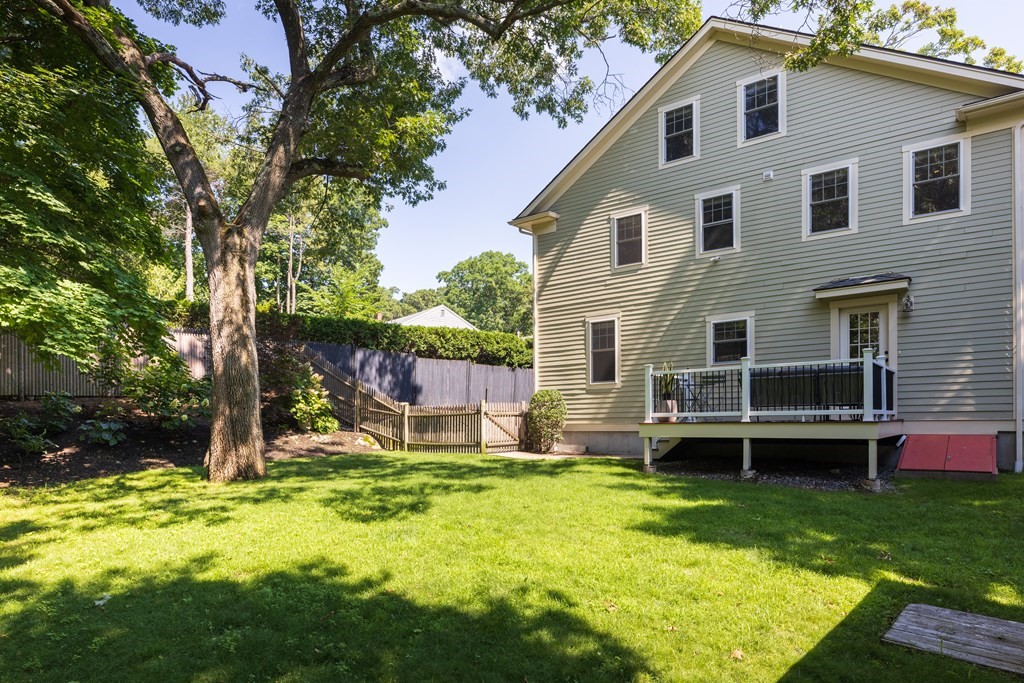 9 Hazel Terrace Arlington, MA 02474 - Photo 28 of 36 a view of a house with a yard patio and a slide