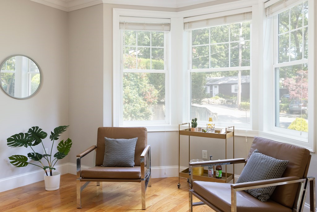9 Hazel Terrace Arlington, MA 02474 - Photo 6 of 36 a living room with furniture and a window