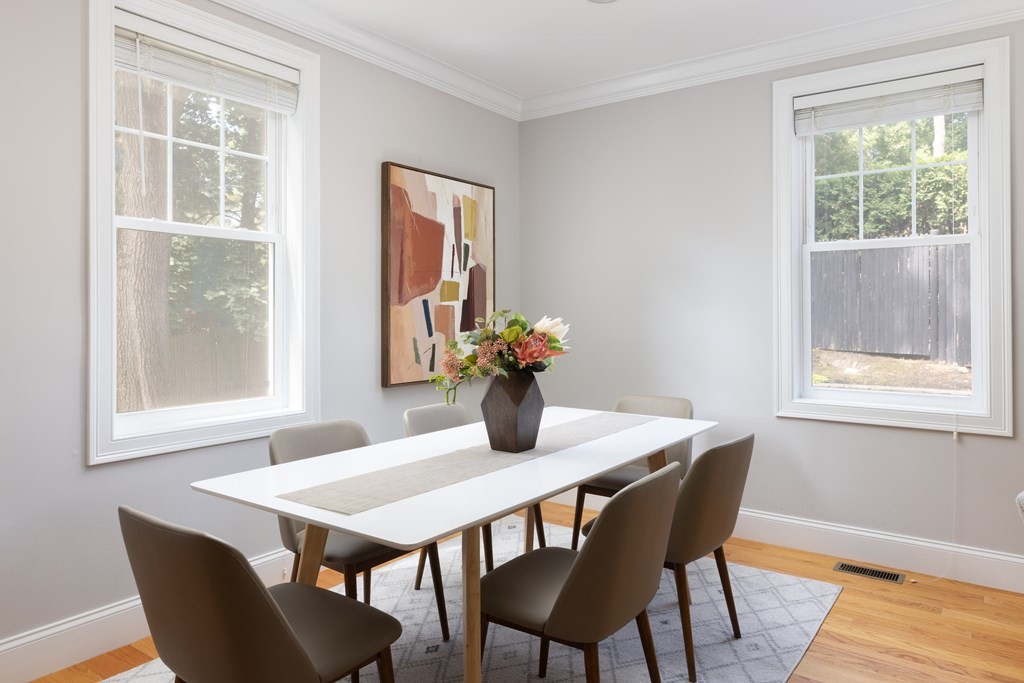 9 Hazel Terrace Arlington, MA 02474 - Photo 9 of 36 a dining room with furniture and window