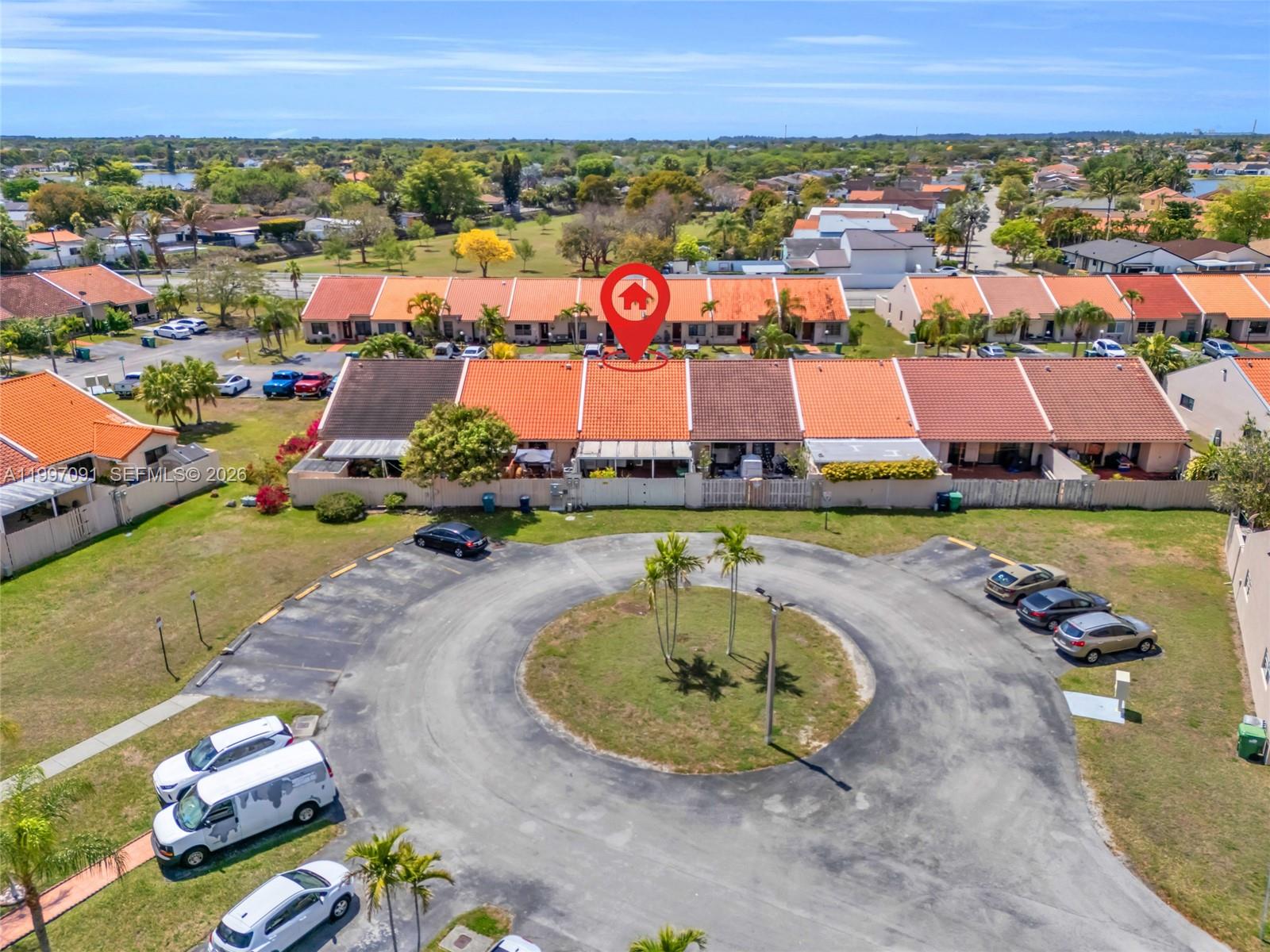 6323 Southwest 147th Pl Circle Miami, FL 33193 - Photo 26 of 29 an aerial view of residential house with outdoor space