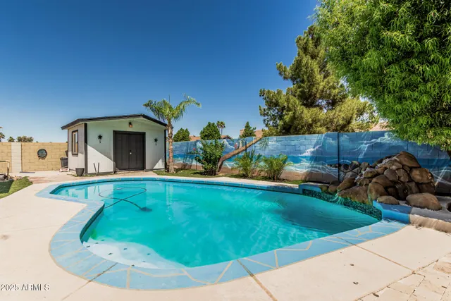 a view of a porch with chairs